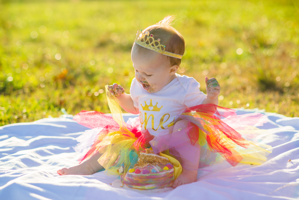 You are Raven captures Atlanta cake smash