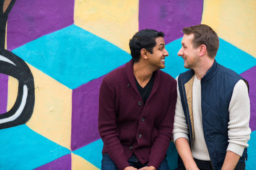 You are Raven captures LGBTQ friendly engagement session